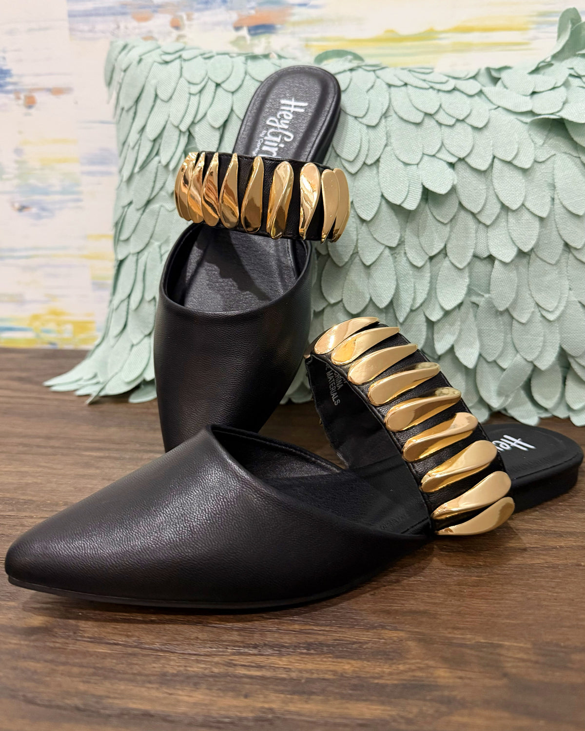 Corkys Past Curfew shoe in black.