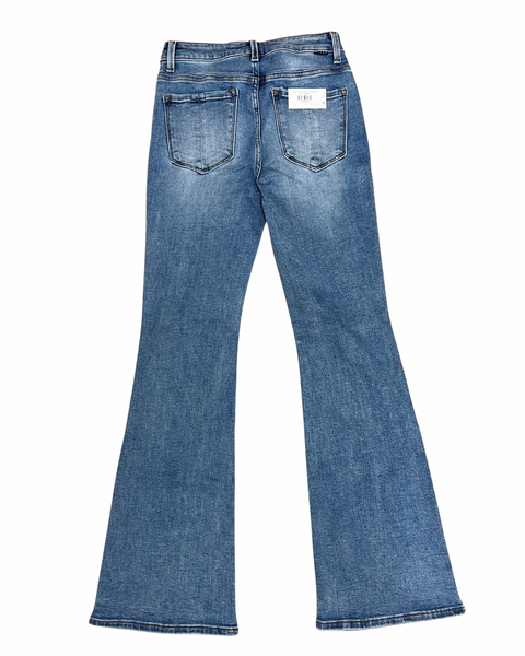 Risen REG/CURVY Basic Flare Jeans FINAL SALE