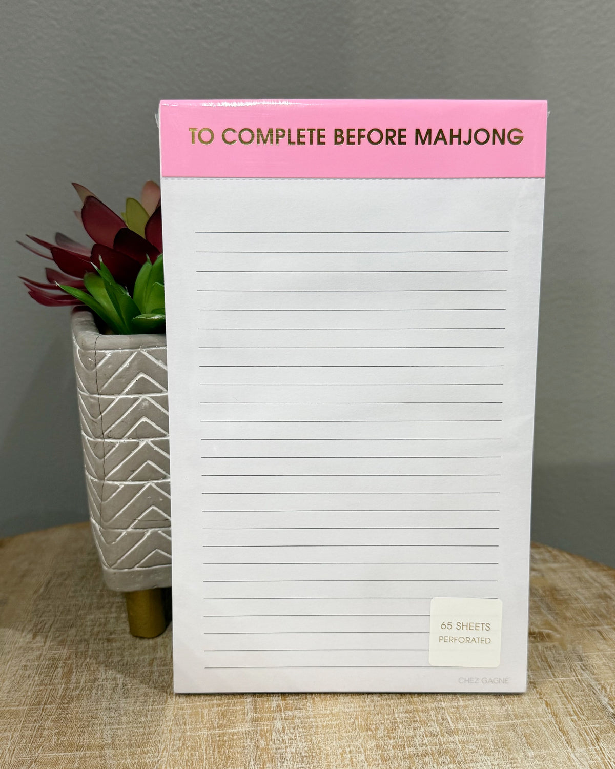 To Complete After Mahjong Notepad.