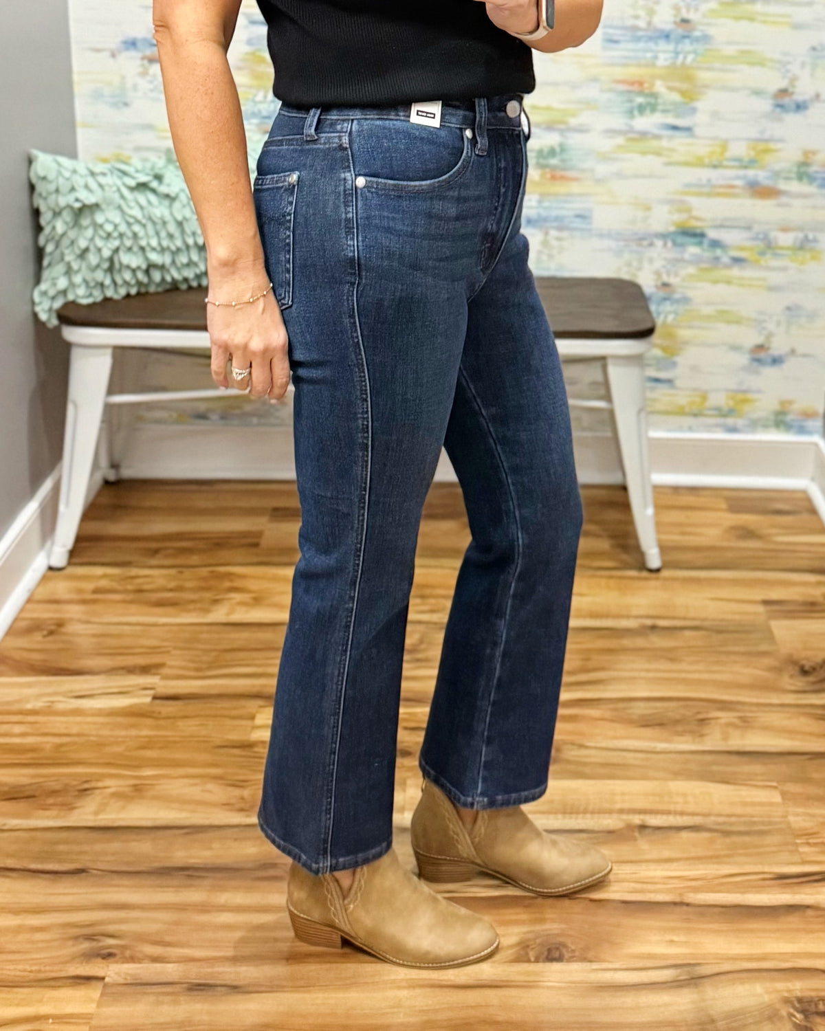 Judy Blue Amy Kick Flare Jeans.