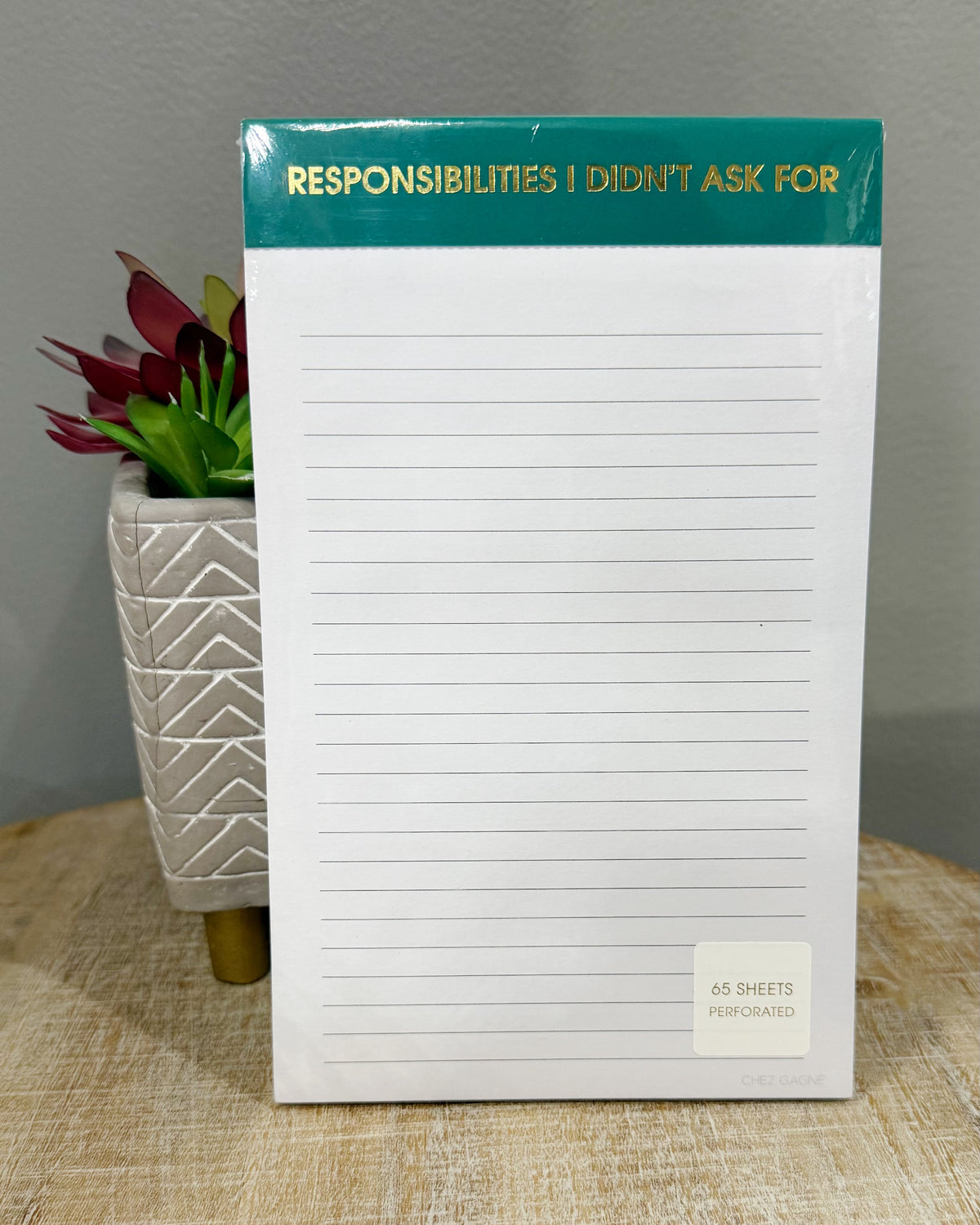 Responsibilities I Didn't Ask For Notepad.