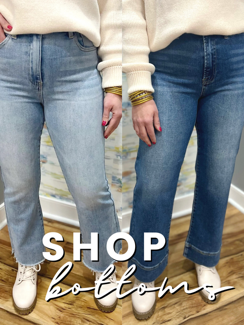 Women&#39;s Bottoms - Denim Jeans, Skirts, Shorts &amp; More: Variety of Styles &amp; Washes