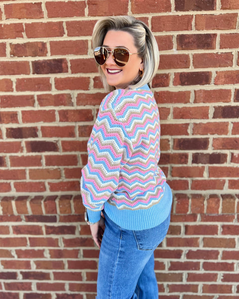 Aryn Multi Color Sweater FINAL SALE