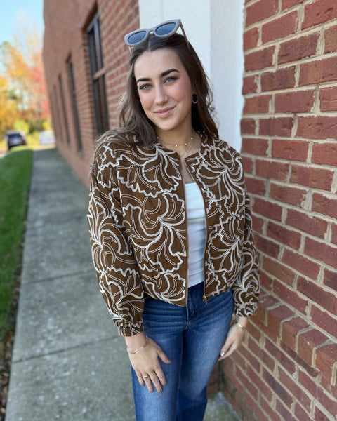 Briella Jacket in Toffee