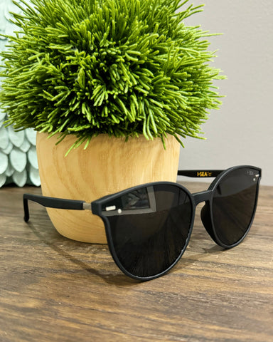 I-SEA Payton Sunglasses in Black/Smoke