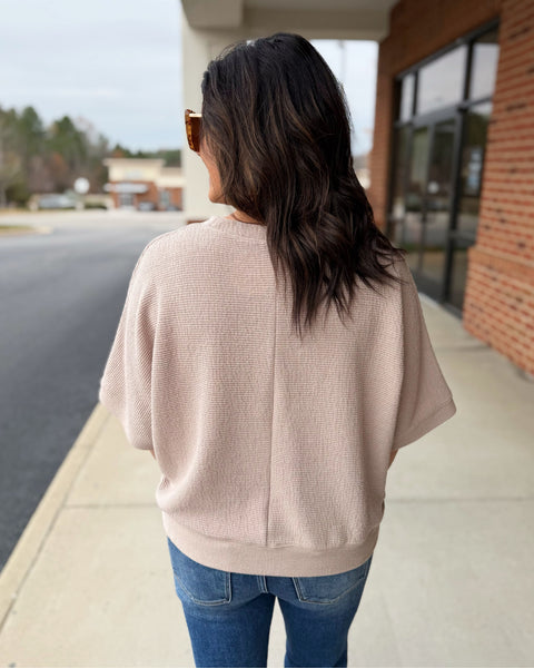 Tia REG/CURVY Top in Cocoa FINAL SALE