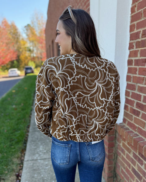 Briella Jacket in Toffee