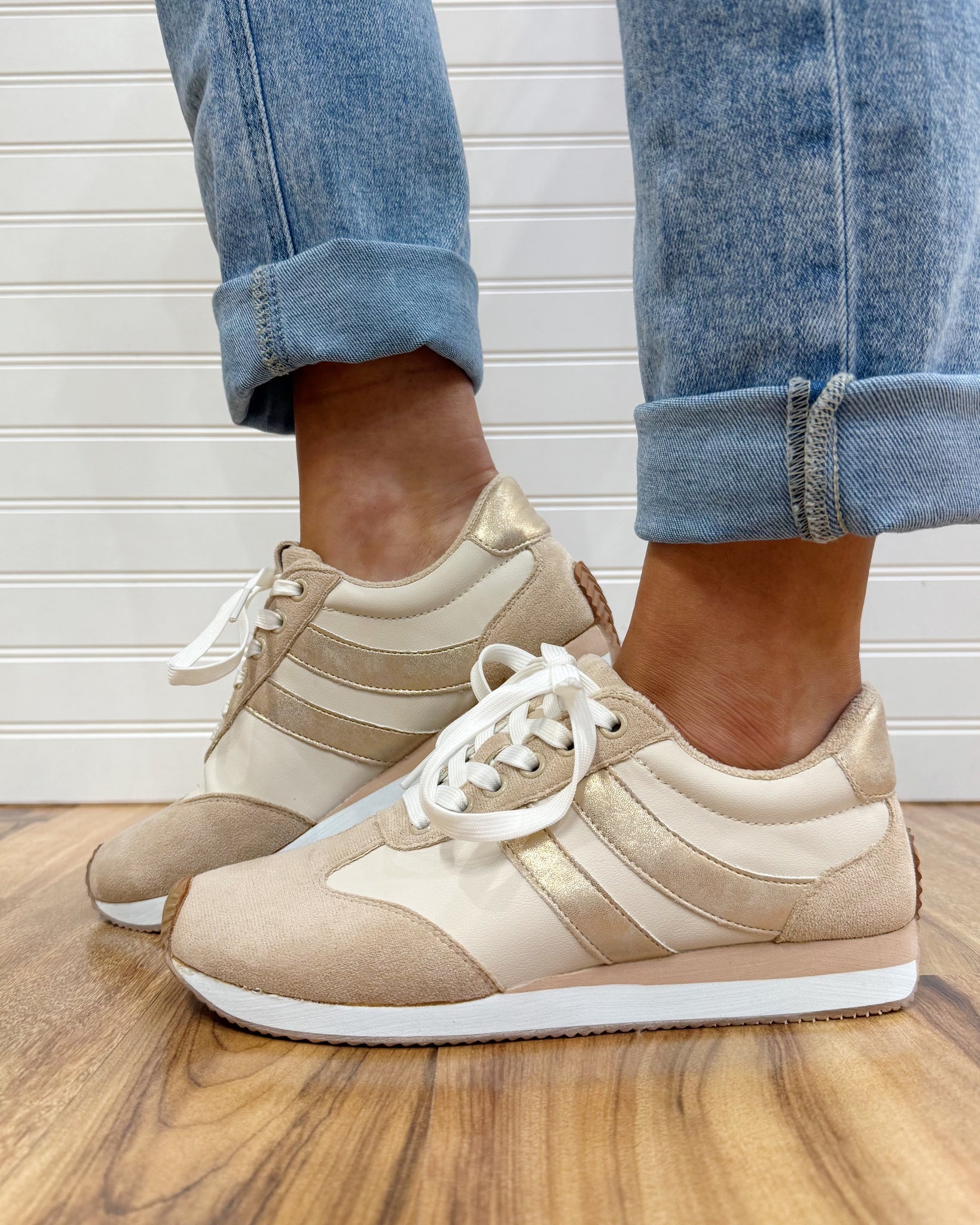 Corkys Jet Lag Sneaker in Sand