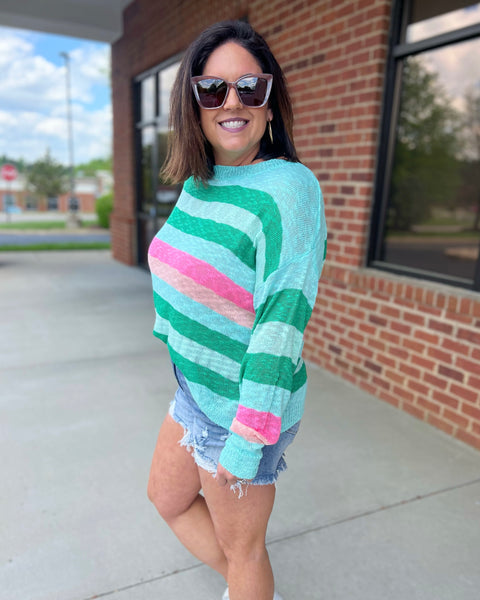 Gina Multicolor Lightweight Sweater