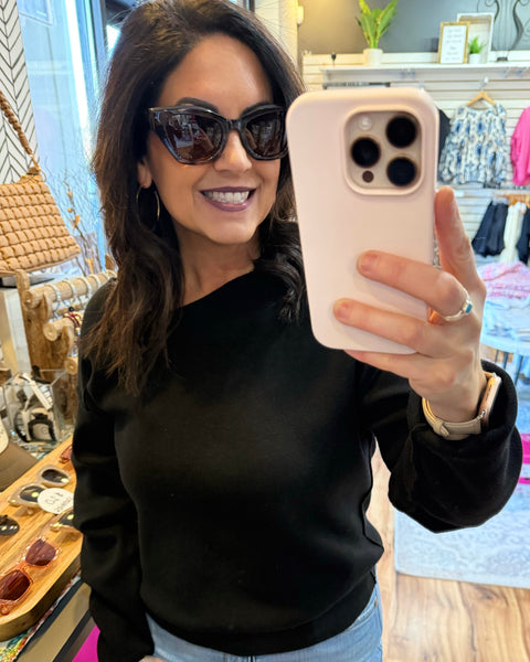 I-SEA Avery Sunglasses in Blue Tortoise/Brown