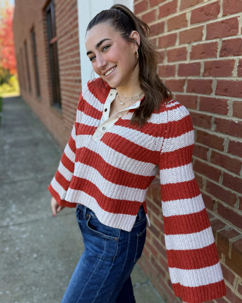 Amelia Bell Sleeve Sweater Top