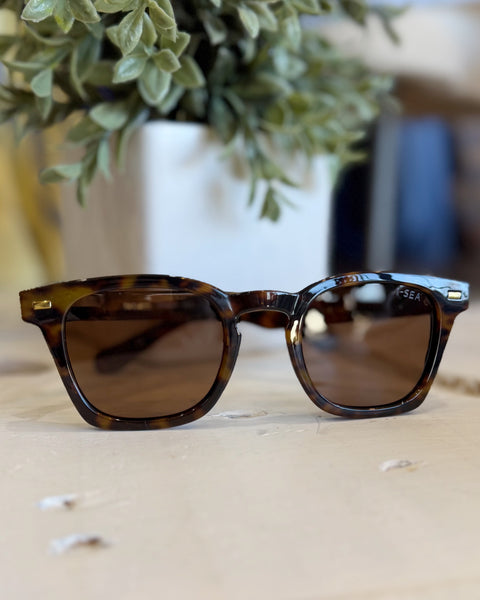 I-SEA Palmer Sunglasses in Tortoise/Brown