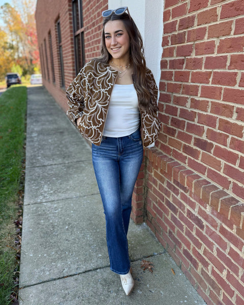 Briella Jacket in Toffee