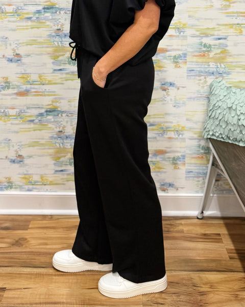 Gunner Scuba Pants in Black