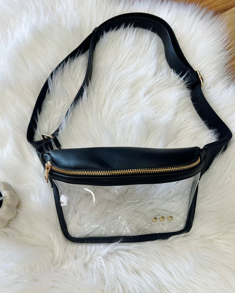 Clara Bum Bag in Black