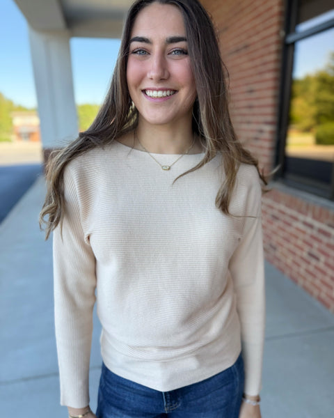 Layla Sweater in Vanilla FINAL SALE
