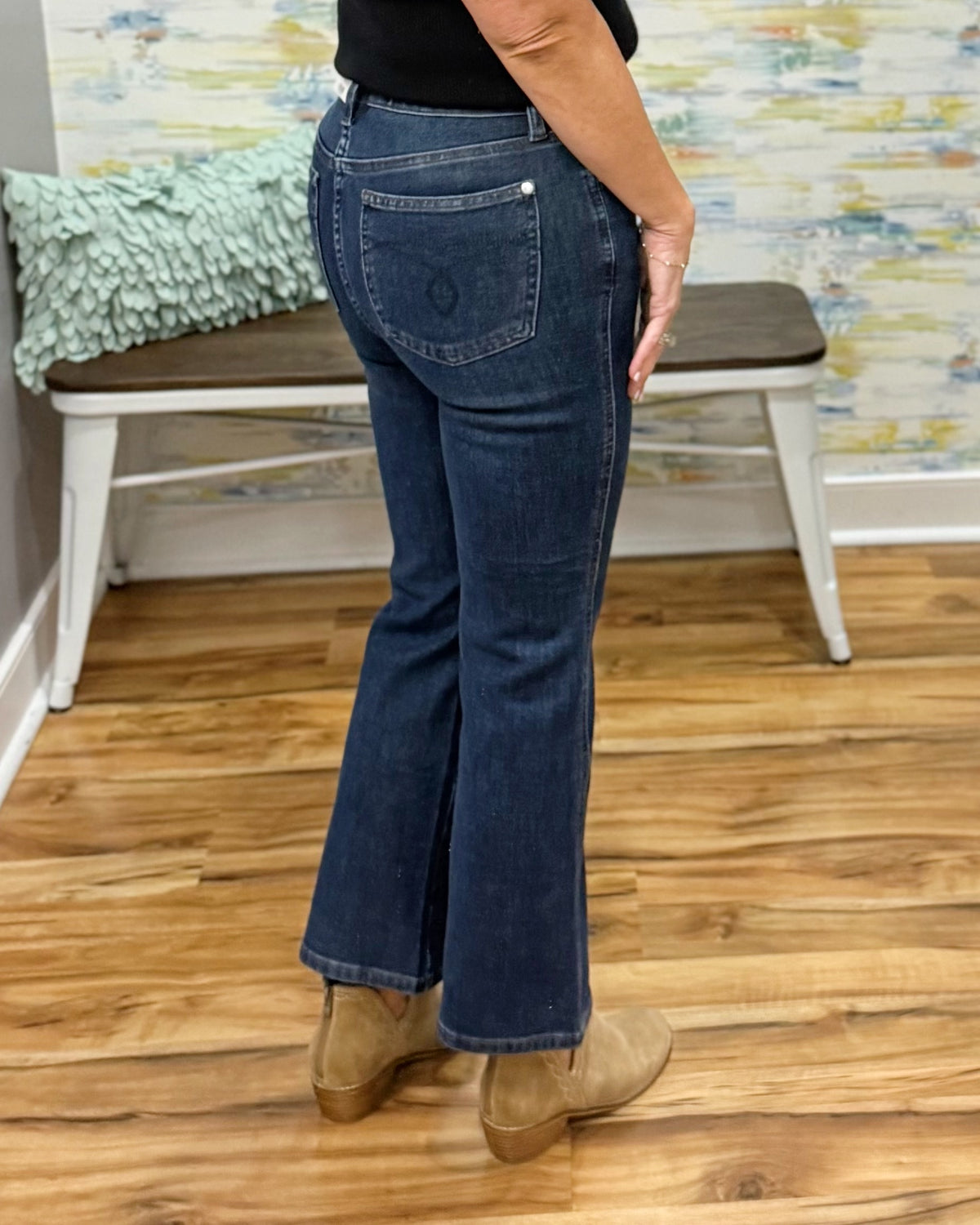 Judy Blue Amy Kick Flare Jeans.