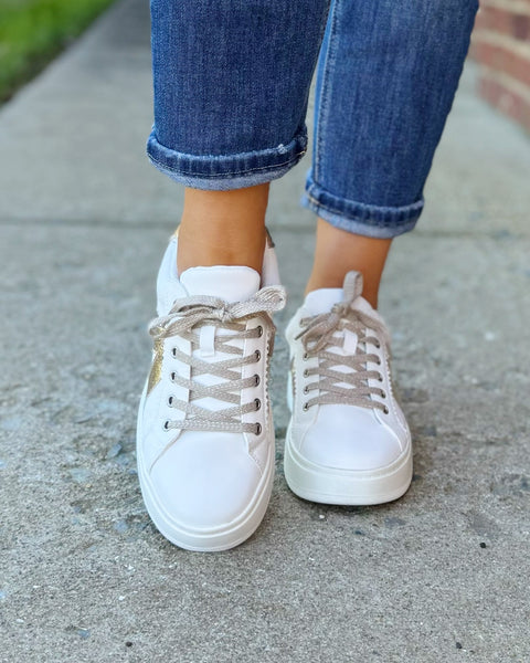 Corky's Tailgate Sneaker in Gold