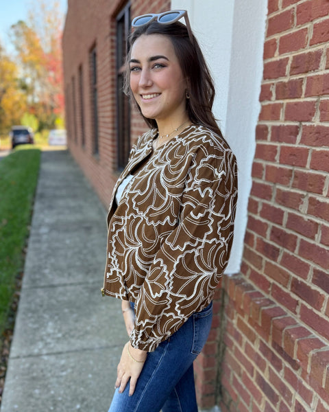 Briella Jacket in Toffee