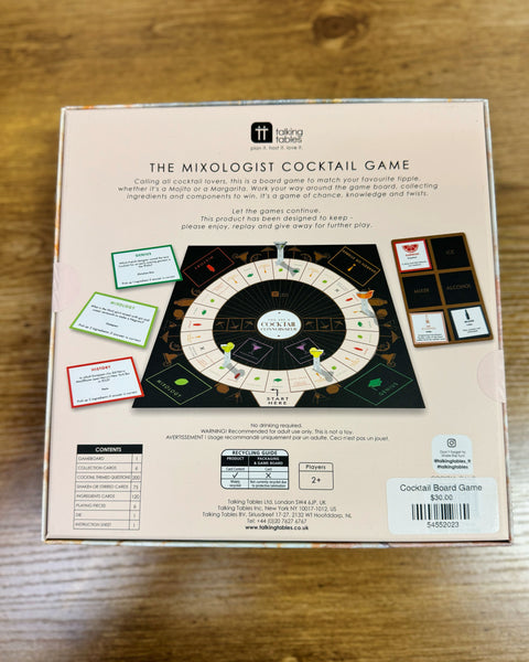 Cocktail Board Game