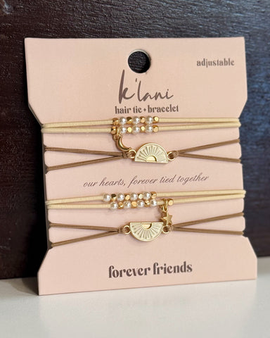 Forever Friends Hair Tie Bracelet
