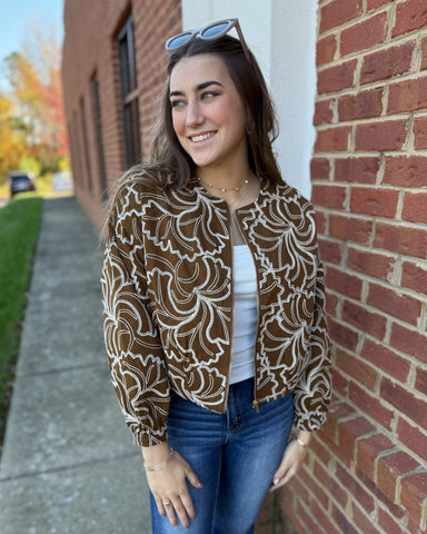 Briella Jacket in Toffee