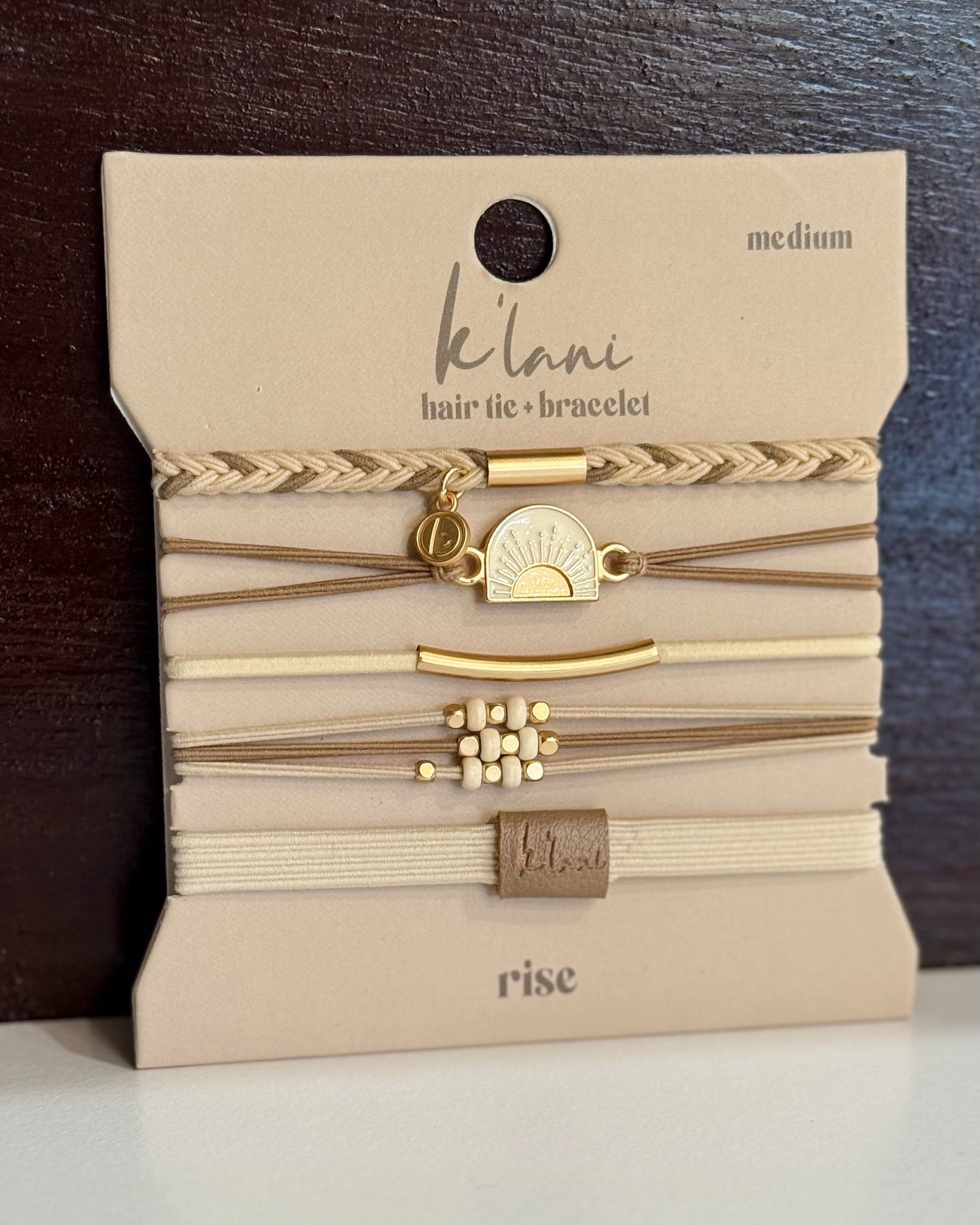 Rise Hair Tie Bracelet