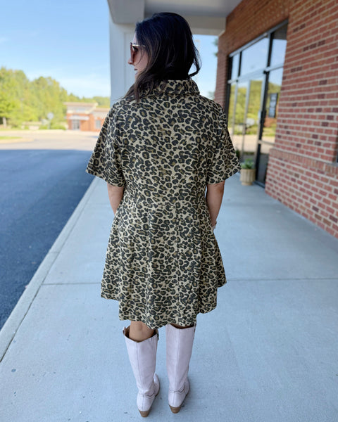 Natalia Dress in Taupe