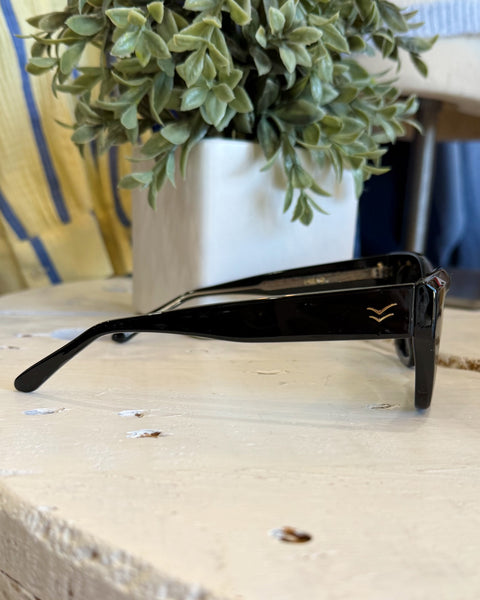 I-SEA Avery Sunglasses in Black/Smoke