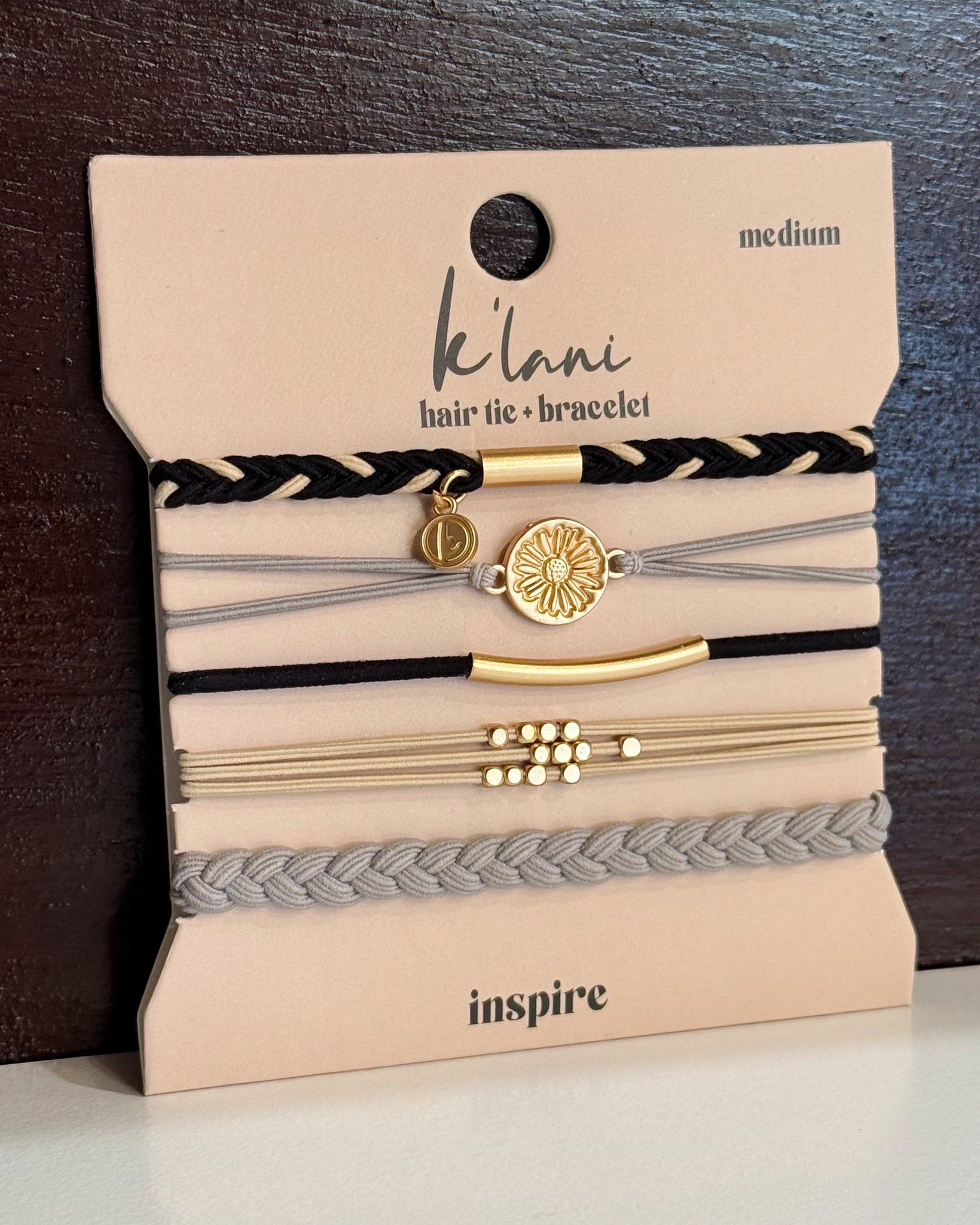 Inspire Hair Tie Bracelet