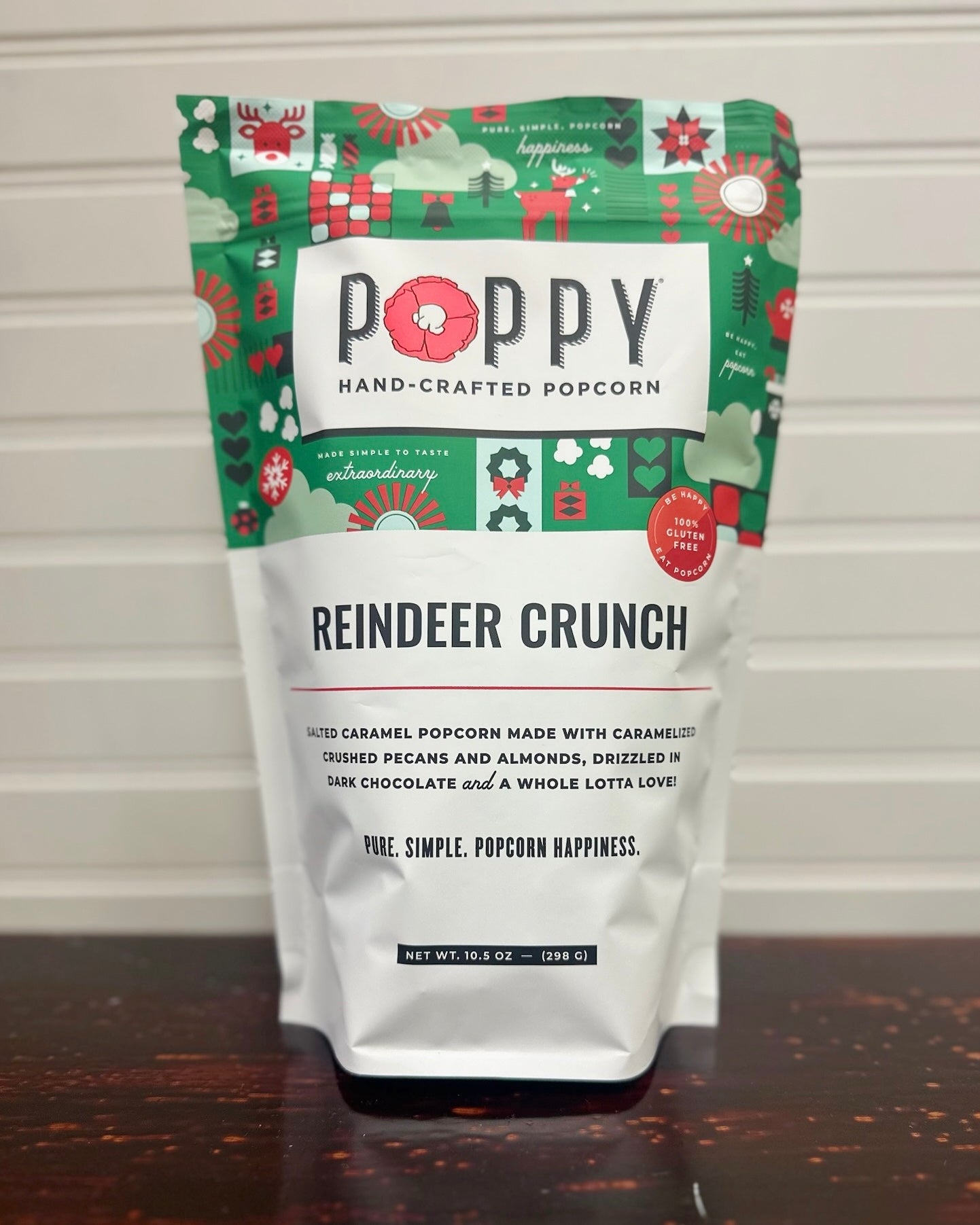 Reindeer Crunch Popcorn