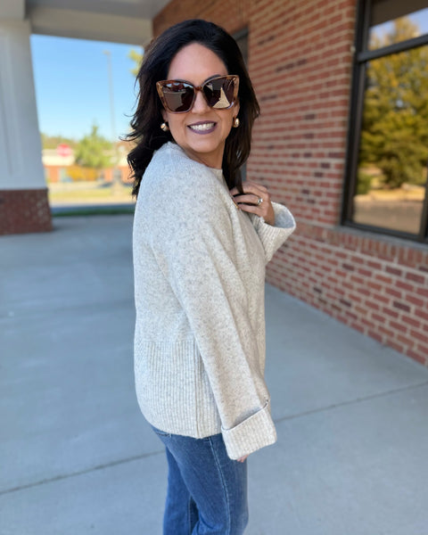 Charlotte Sweater in Oatmeal
