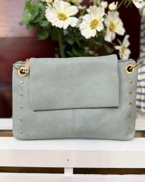 Juliana Bag in Grey Teal