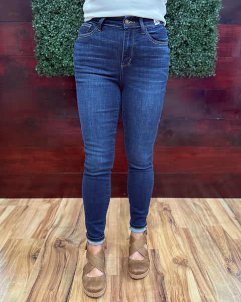 Judy Blue Handsand Skinny Jeans