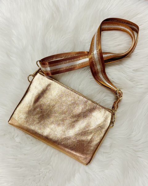 Izzy Crossbody in Penny w/ Guitar Strap