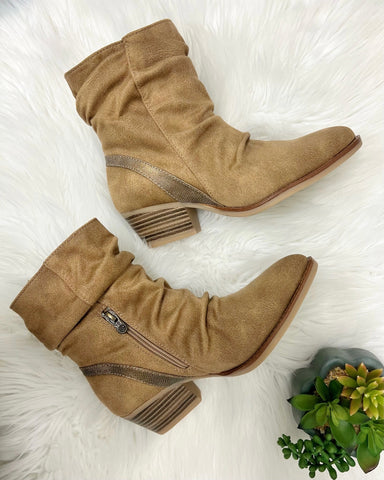 Blowfish Spur Boot in Almond