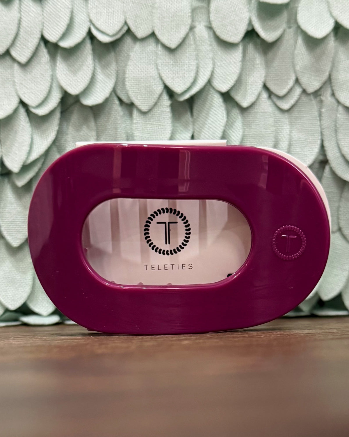 TELETIES Mulberry Flat Round Hair Clip