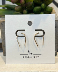 Willow Gold Dainty Hoops Earrings