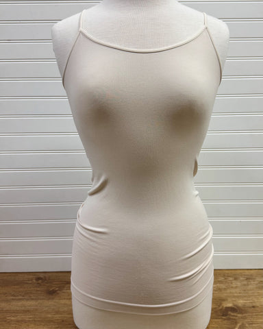 Core Cami in Pearl Ivory