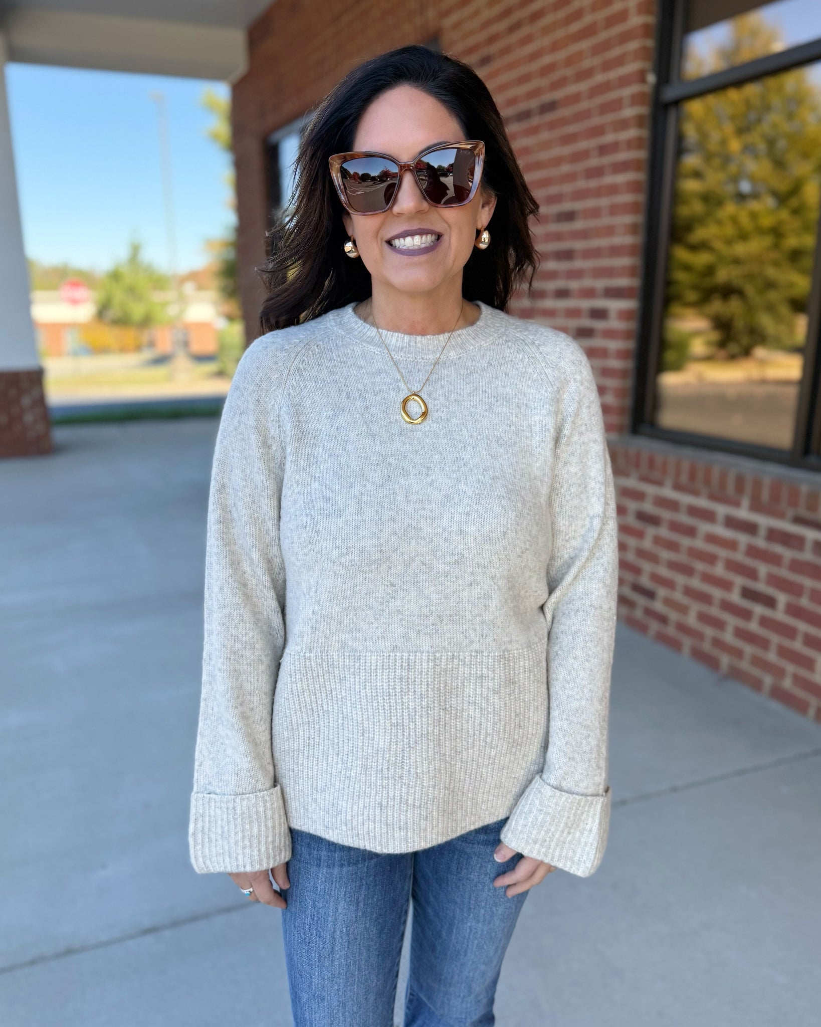 Charlotte Sweater in Oatmeal