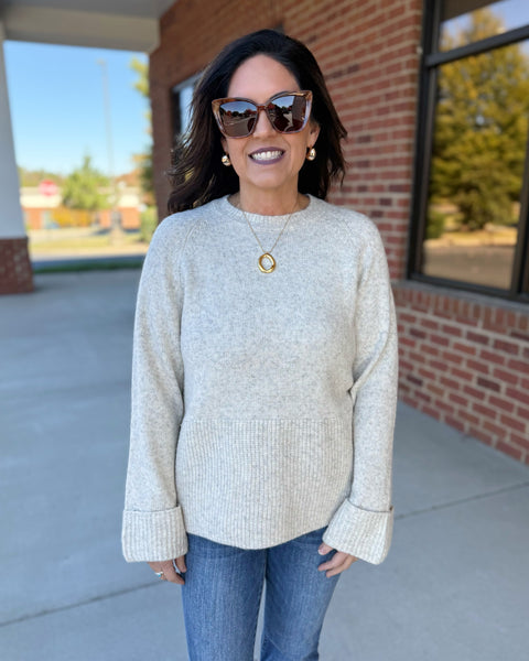 Charlotte Sweater in Oatmeal