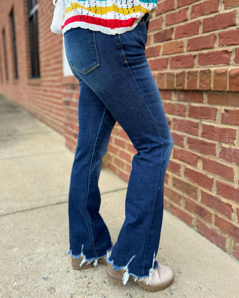 Judy Blue REG/CURVY Mid Rise Bootcut Jeans