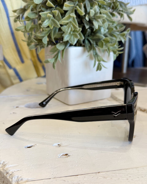 I-SEA Indigo Sunglasses in Black/Smoke