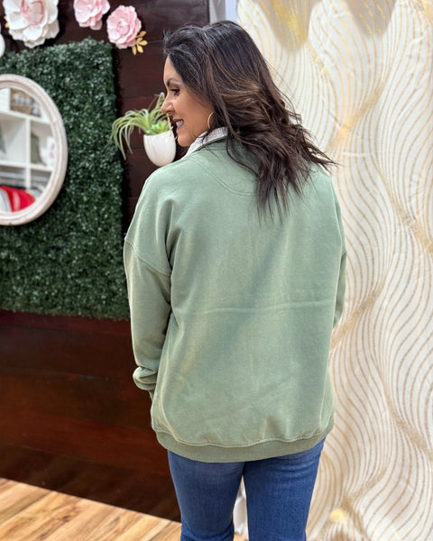 Venus Sweatshirt in Green