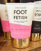 foot fetish moisturizing foot cream.