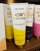Don't touch me island citrus scented hand cream. 