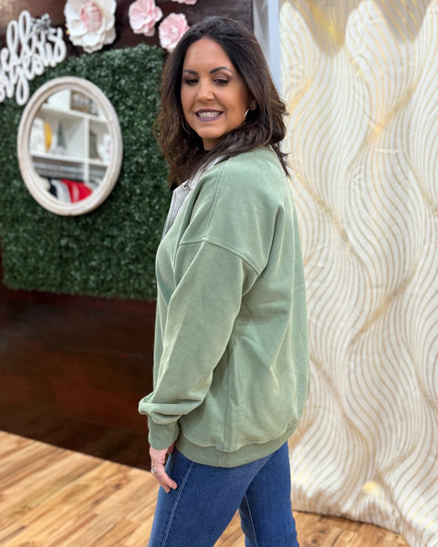 Venus Sweatshirt in Green