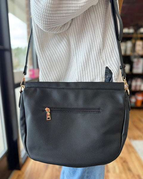Josephine Crossbody Bag in Black