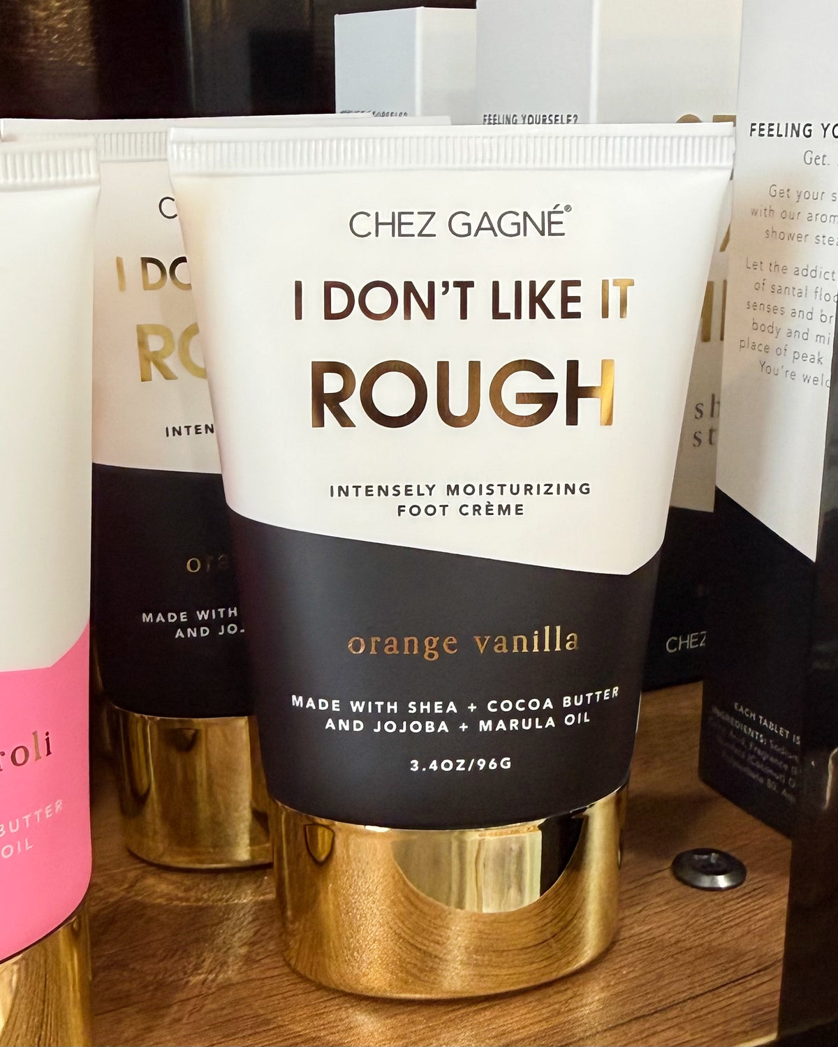I don't like it rough moisturizing foot cream.