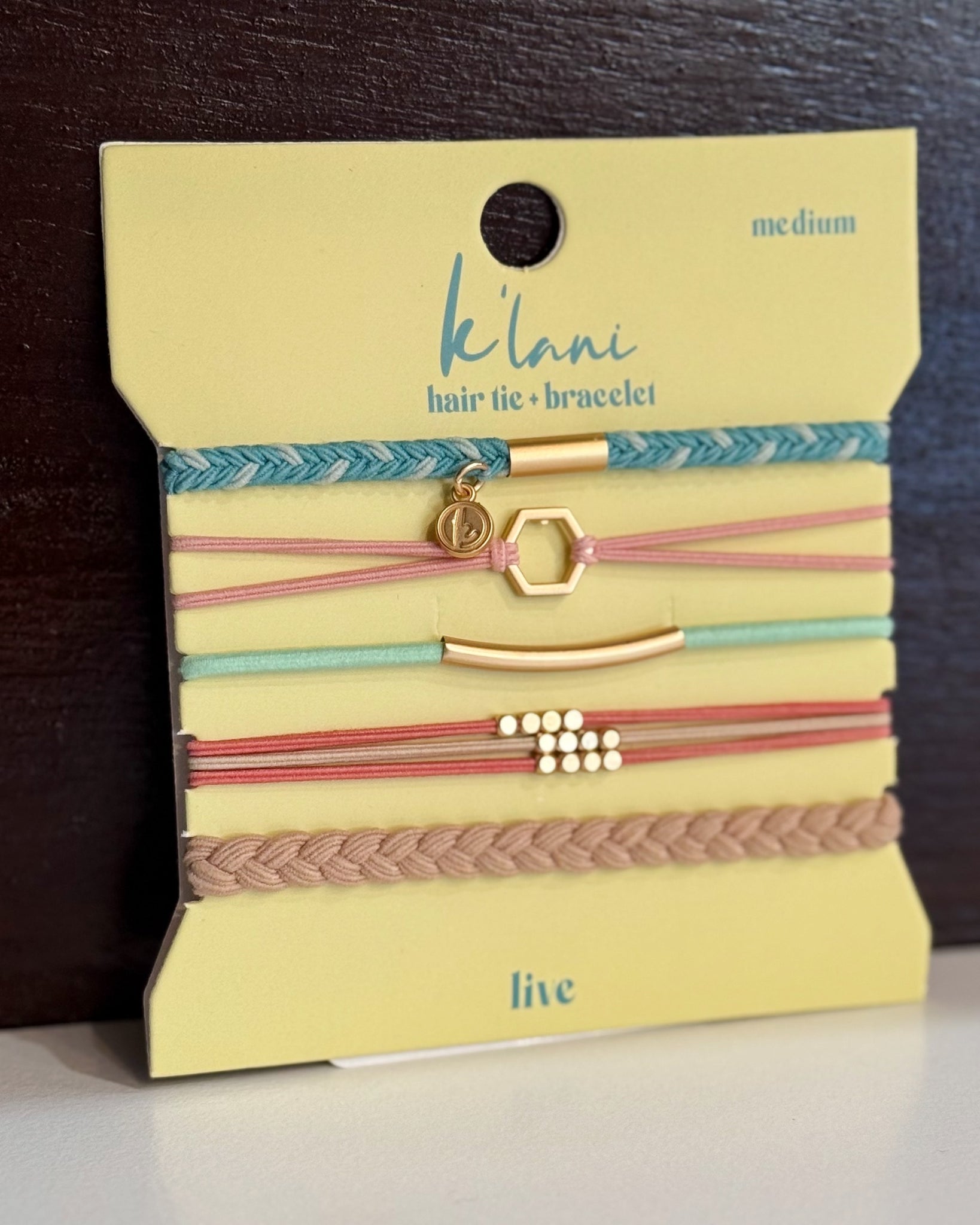 Live Hair Tie Bracelet